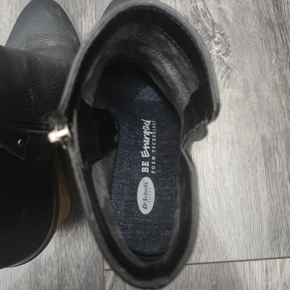 Dr. Scholls Women's Black Ankle Boots Size 7M - Picture 5 of 6